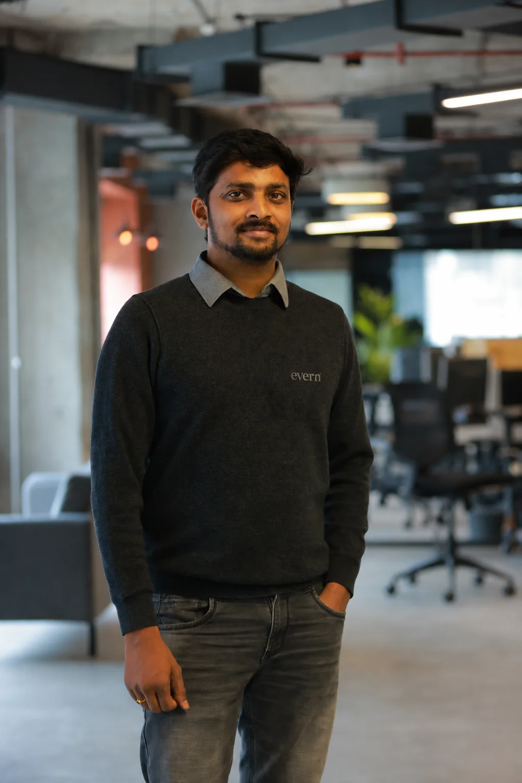 Sai Vivek Reddy, founder of Evern Labs